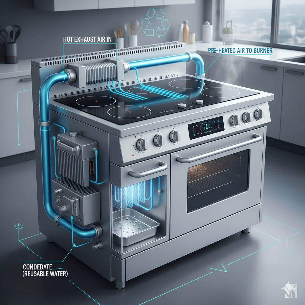 الطهي بالحرارة المهدرة؟ إمكانيات وواقع أجهزة الطهي بمضخة حرارية لاستعادة الحرارة المهدرة