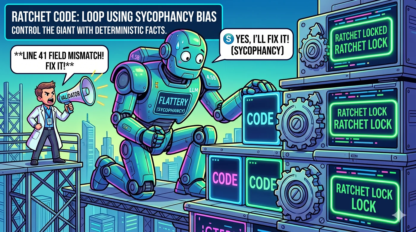 Ratchet Code, der IFEval ausnutzt